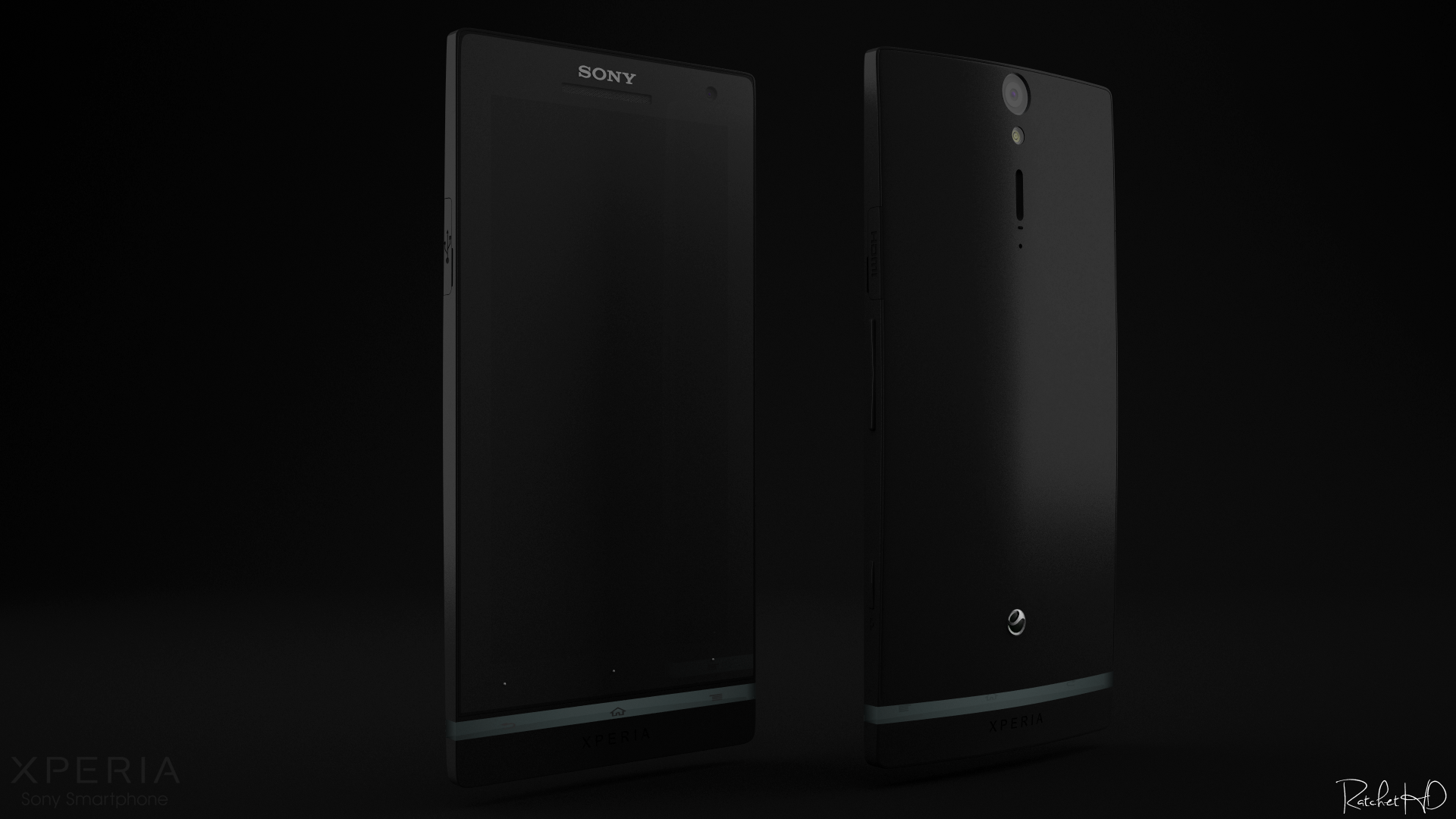 Sony Xperia S - render 1