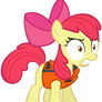 Angry Apple Bloom in a Life Vest
