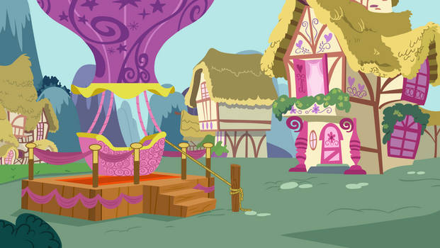 Hot Air Balloon in Ponyville