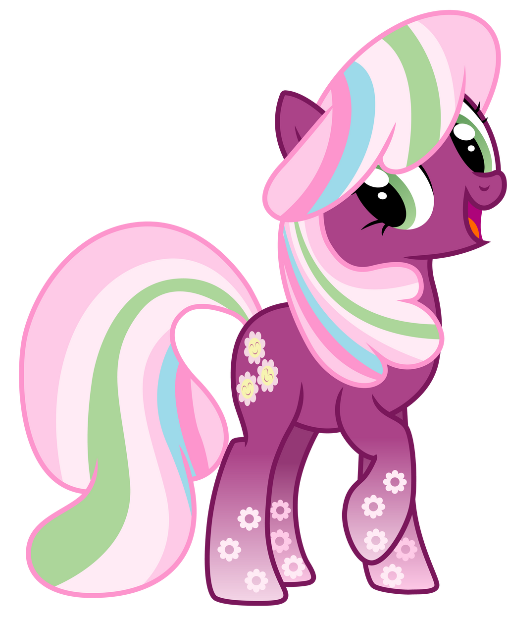 Cheerilee Color Rainbow Power Cheerilee by CloudyGlow on DeviantArt
