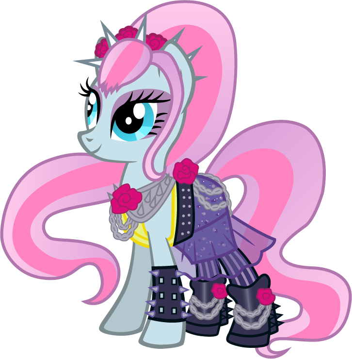 Violet Blurr as a pony