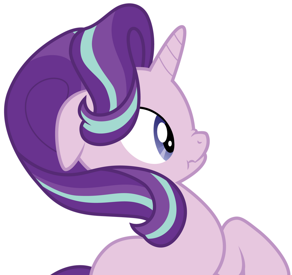 Starlight Glimmer surprised scrunchy face. by CloudyGlow