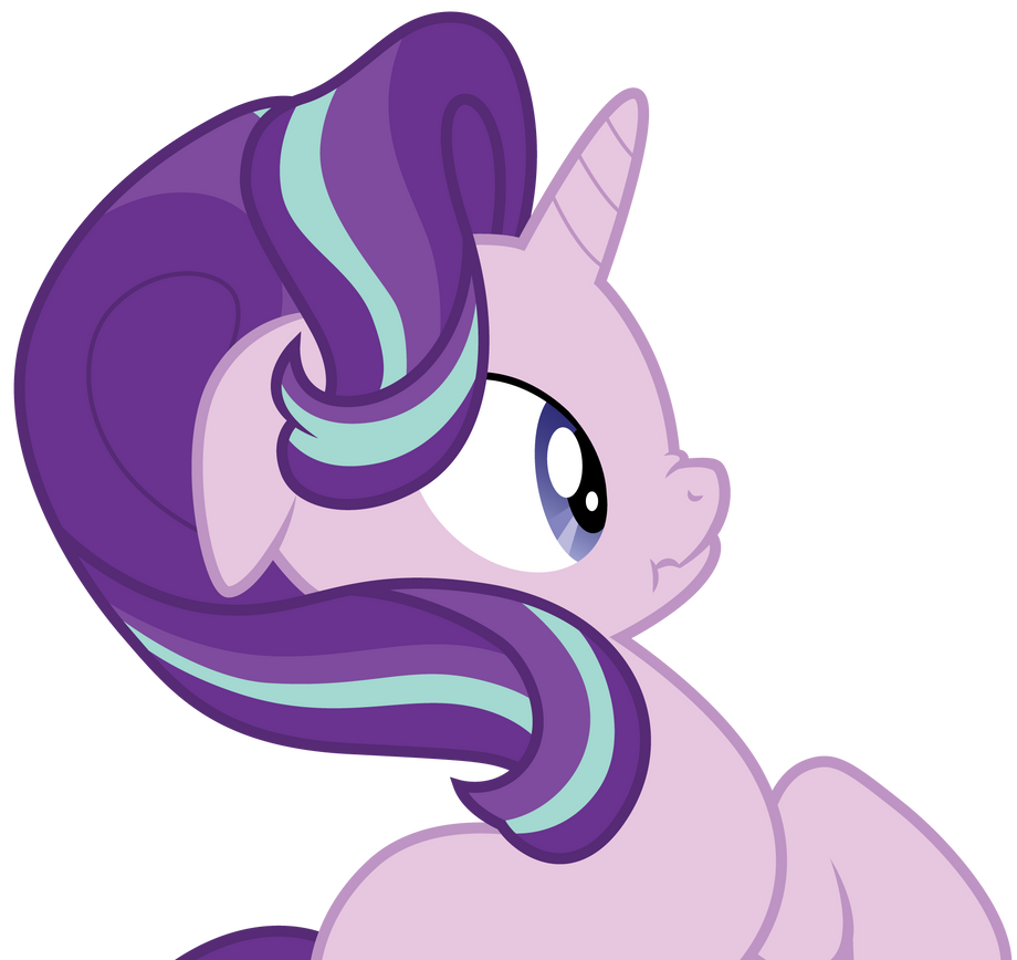 Starlight Glimmer surprised scrunchy face. by CloudyGlow