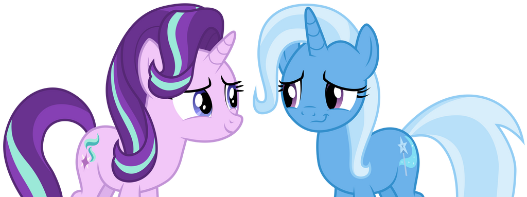 Starlight Glimmer and Trixie by CloudyGlow on DeviantArt starlight glimmer and trixie
