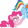 Pinkie Pie and Rainbow Dash