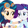 Indigo Zap and Rarity