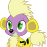 Spike as shiny Growlithe