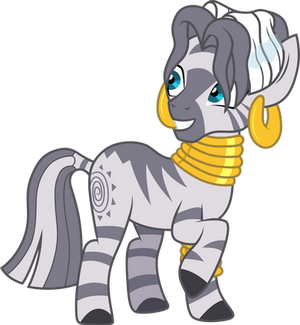 Wet mane Zecora