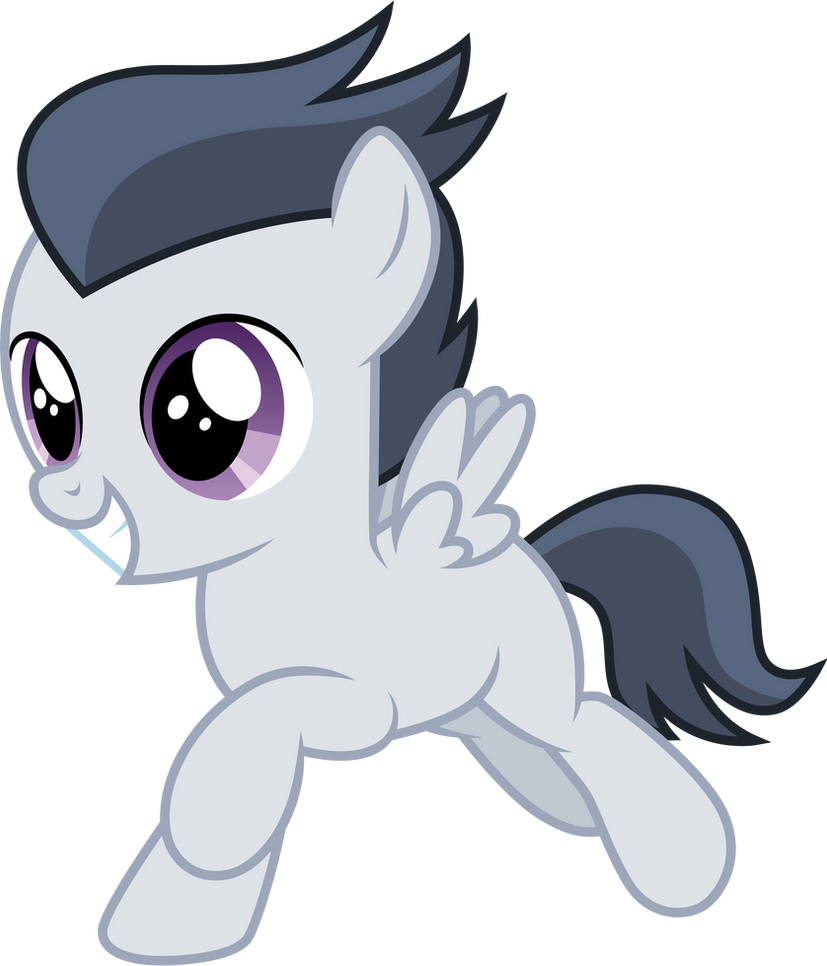 Mlp Rumble Scared Rumble running by CloudyGlow on DeviantArt