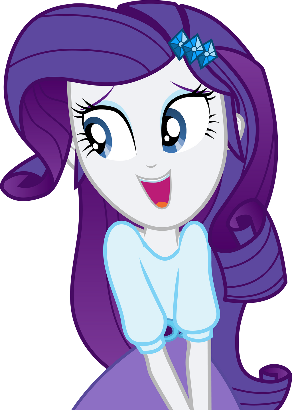 Cute Rarity by CloudyGlow on DeviantArt