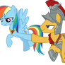 Rainbow Dash and Flash Magnus