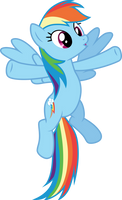 excited Rainbow Dash