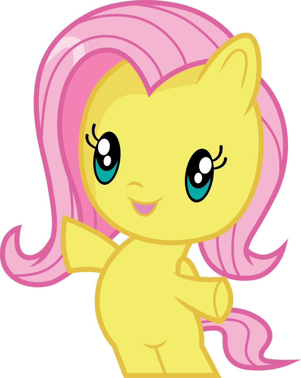 Fluttershy-pony by CloudyGlow on DeviantArt