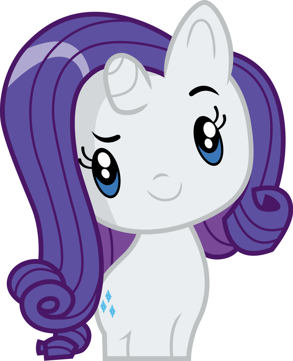 Deviantart Rarity Pony Rarity-pony by CloudyGlow on DeviantArt