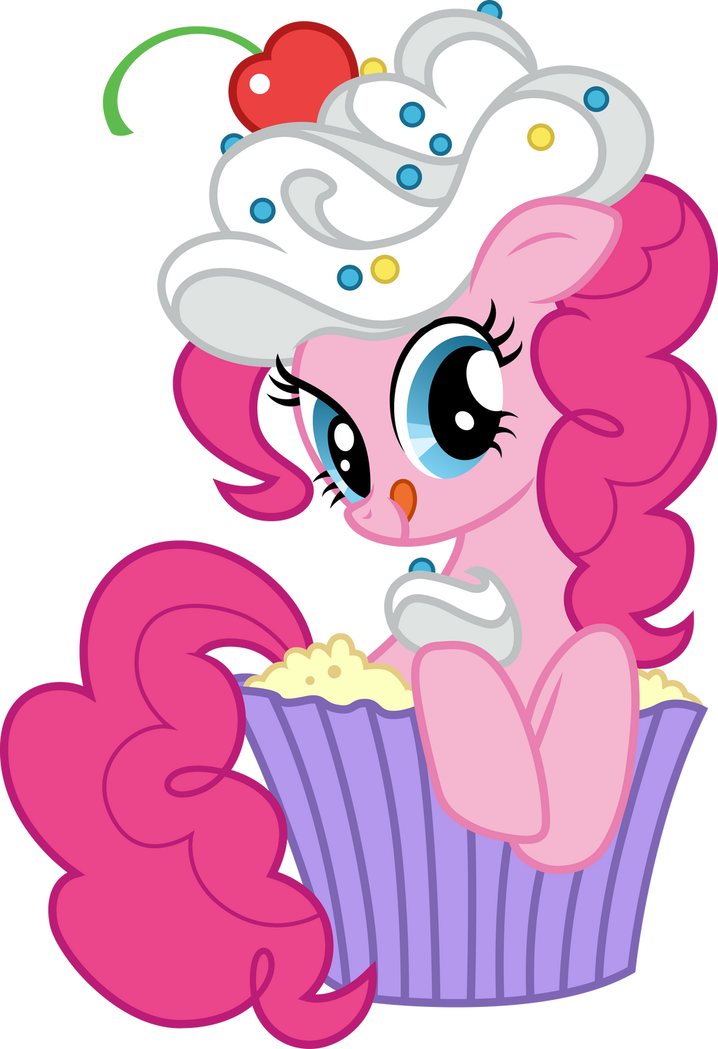 Pinkie Pie In A Cupcake By CloudyGlow On DeviantArt pinkie-pie-in-a-cupcake-by-cloudyglow-on-deviantart