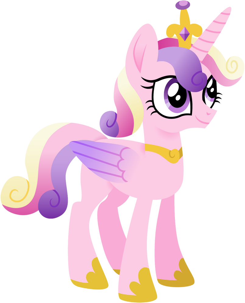 Short Haired Cadance by CloudyGlow