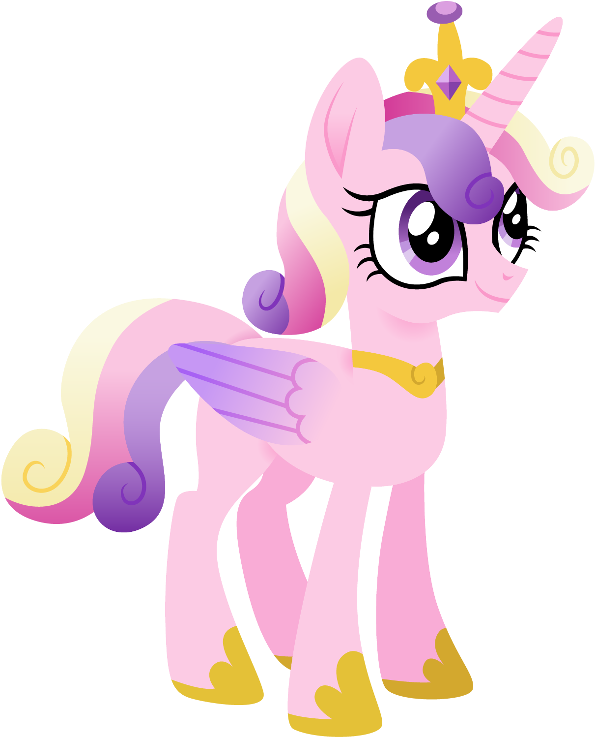 Short Haired Cadance by CloudyGlow