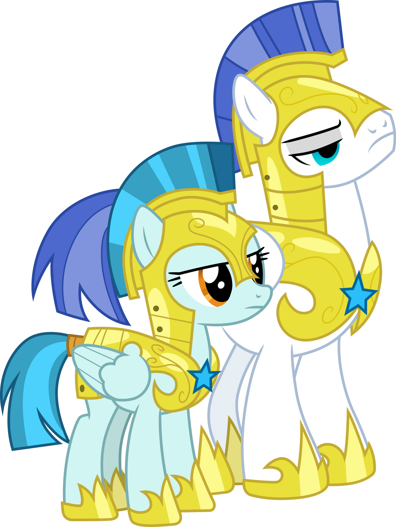 Mlp Bodyguards Guards by CloudyGlow on DeviantArt