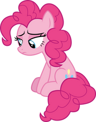 Pinkie Pie in the corner by CloudyGlow