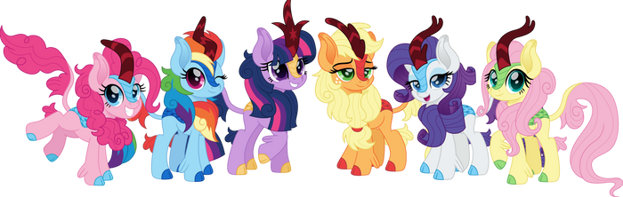 Kirin Mane 6 sans Appledash