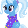 Trixie in a hoodie