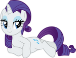 Rarity relaxing by CloudyGlow