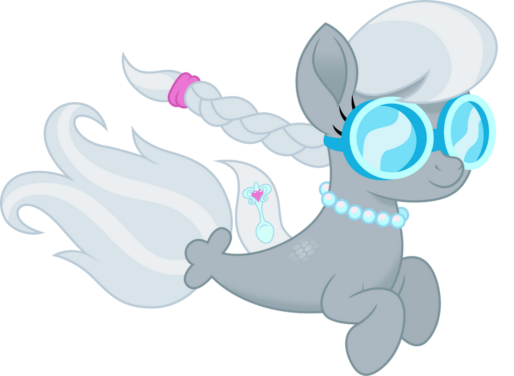 Silver Poonool Silver Spoon seapony goggles by CloudyGlow on DeviantArt