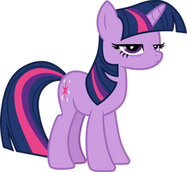 Unimpressed Twilight Sparkle