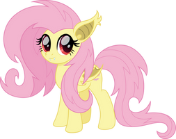 Fluttershy bat pony