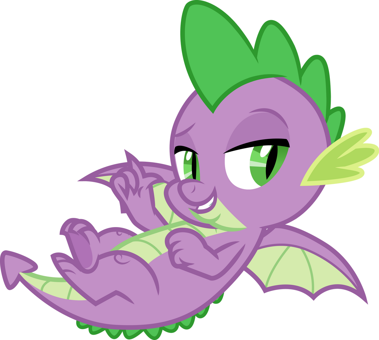 Pretty Cool Spike by CloudyGlow on DeviantArt