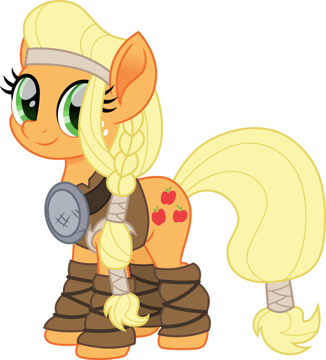 Strength Applejack by CloudyGlow on DeviantArt