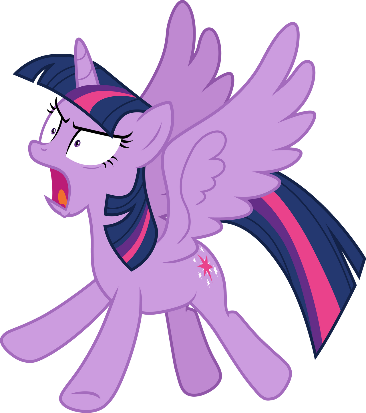 Angry Twilight Sparkle 1 by CloudyGlow on DeviantArt