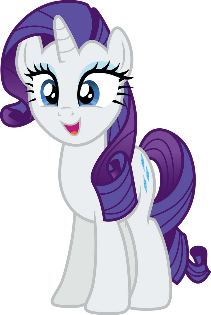 Pleased Rarity by CloudyGlow on DeviantArt