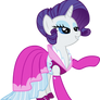 Rarity in a pink dress 1