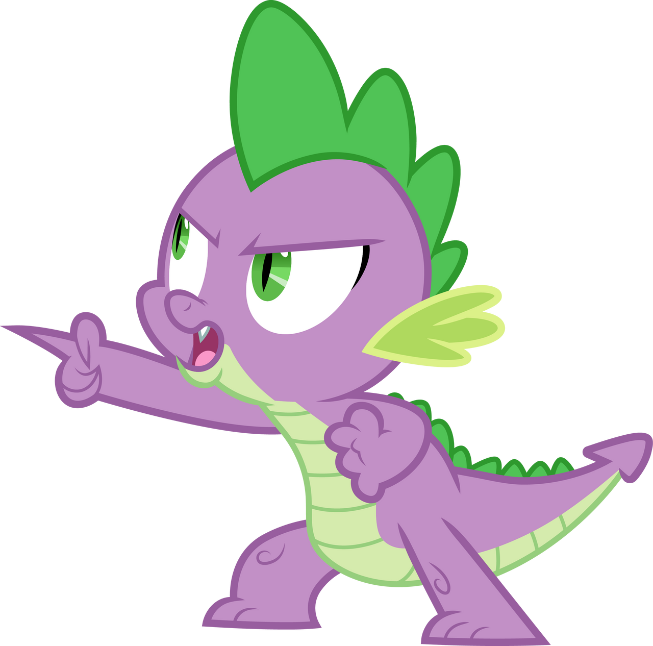 Spike fight by CloudyGlow on DeviantArt