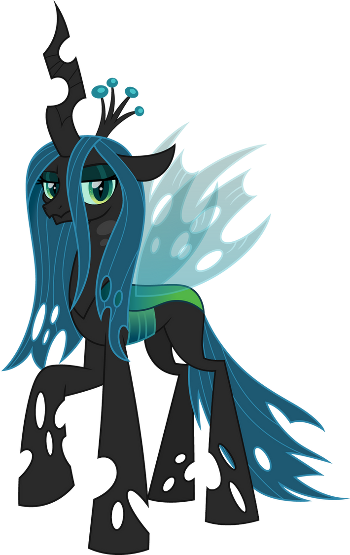 Queen Chrysalis by CloudyGlow on DeviantArt