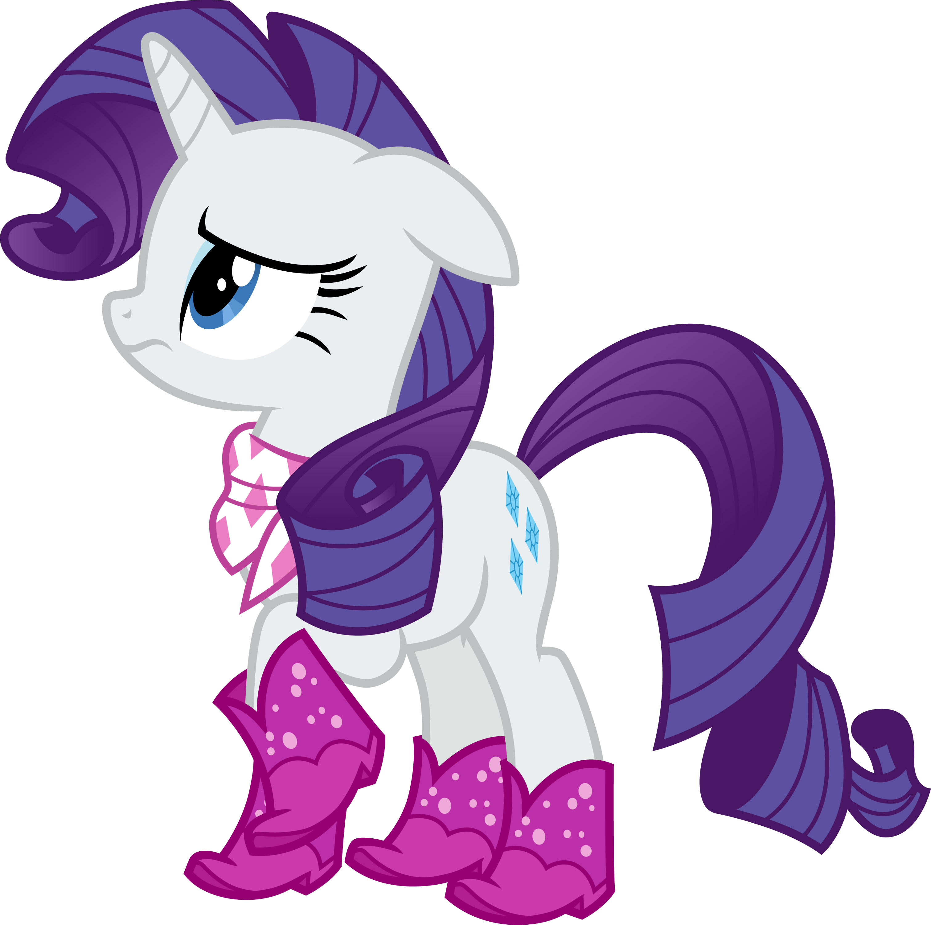 glitter boots Rarity by CloudyGlow on DeviantArt