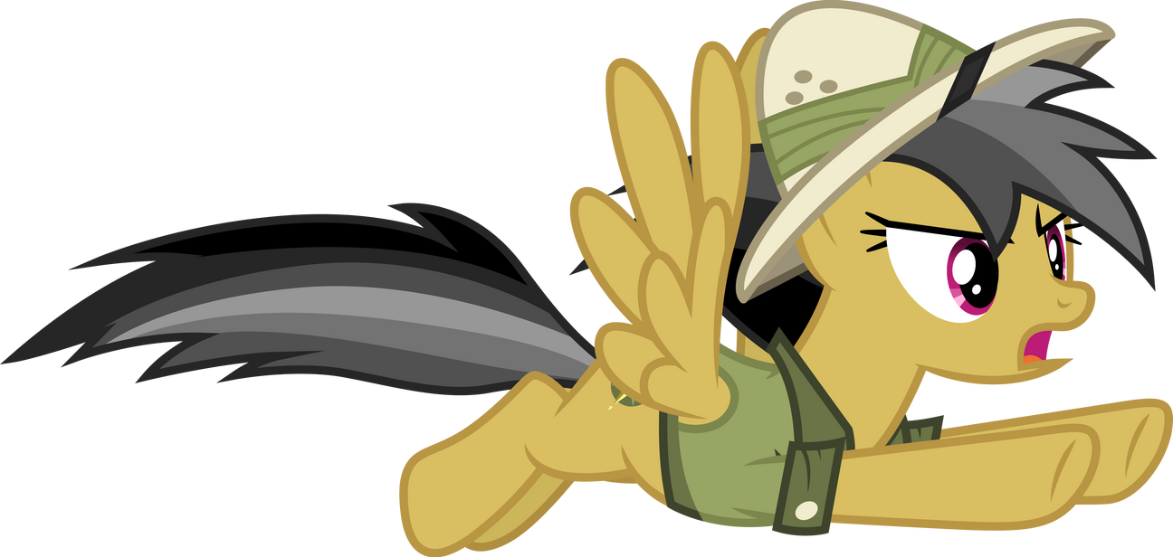 Daring Do flying 2 by CloudyGlow on DeviantArt