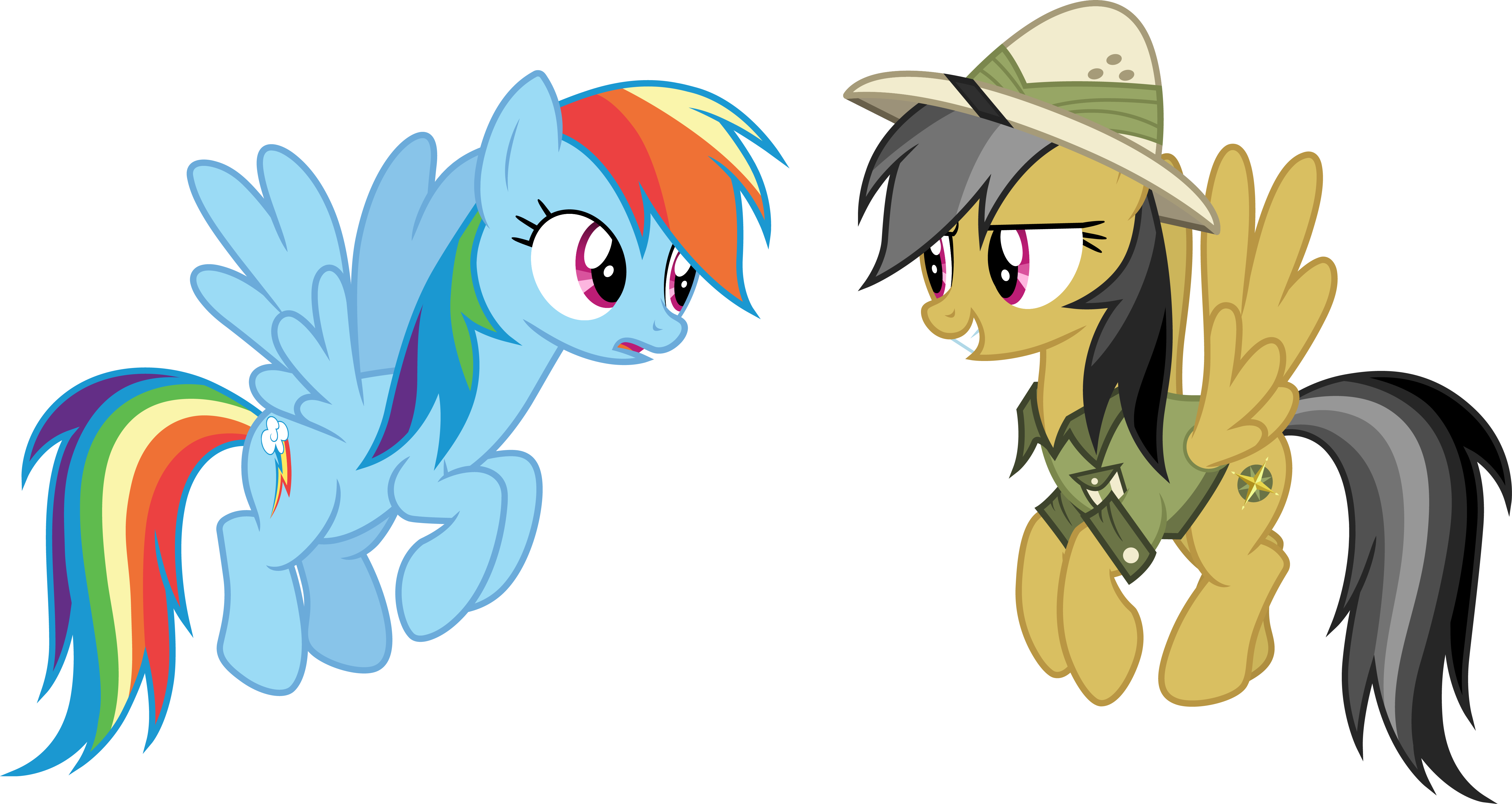 Daring Do Deviantart Rainbow Dash and Daring Do by CloudyGlow on DeviantArt