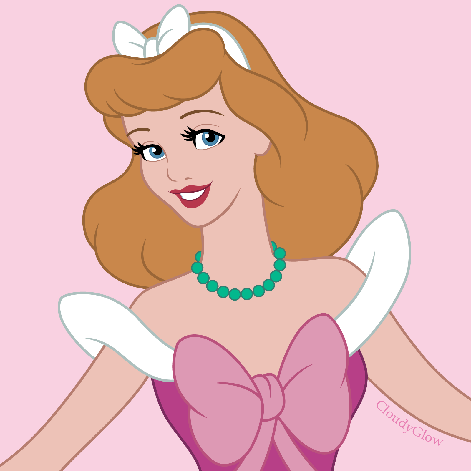 Pink Cinderella by CloudyGlow on DeviantArt