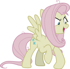 Evil Fluttershy stomp 1
