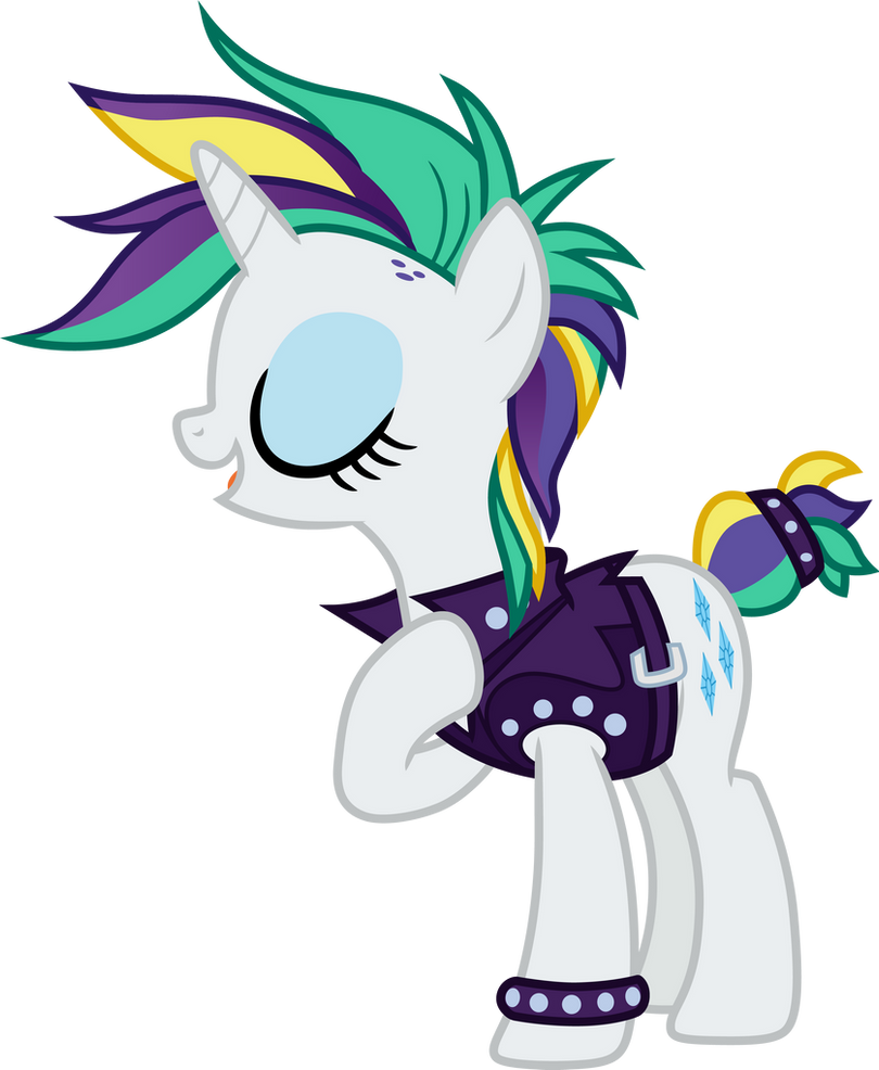 Punk Rarity Screencap Punk Rarity 1 by CloudyGlow on DeviantArt
