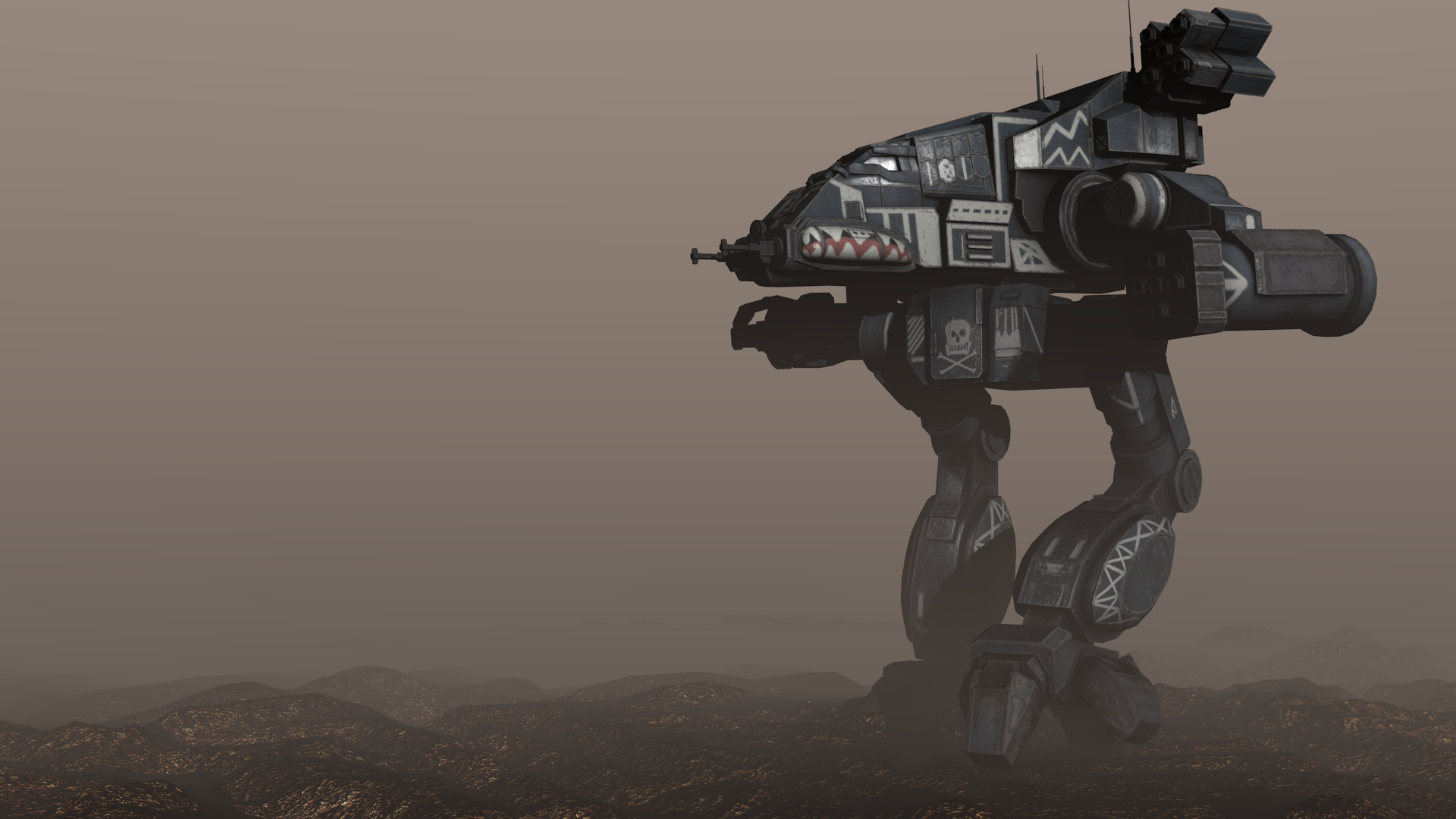 Battletech - Bushwacker Battlemech - 1 by Shunuke