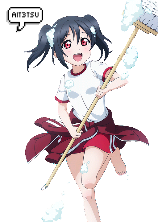 Nico Yazawa Render by Ait3tsu on DeviantArt