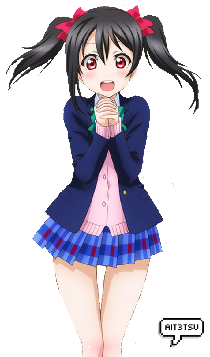 Nico Yazawa Render by Ait3tsu on DeviantArt