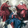 Coronation of the dead Virgin