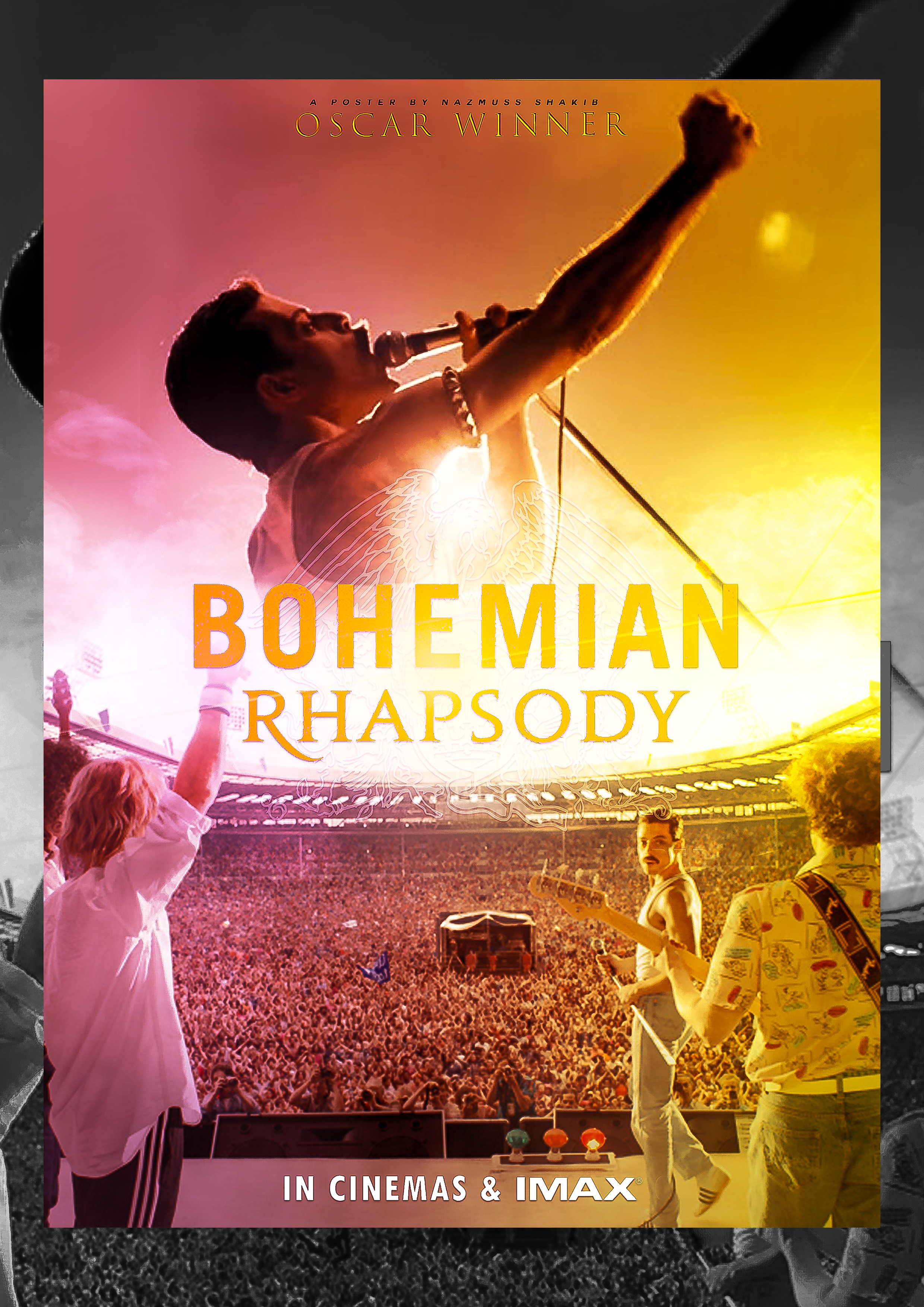 tragedie slutpunkt Estate Bohemian Rhapsody Oscar Winning Poster by NazmussShakib3 on DeviantArt