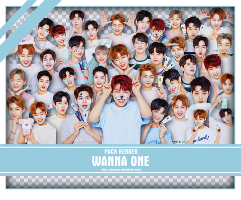 SHARE RENDER WANNA ONE INNISFREE OFFICIAL UPDATE