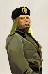 Bartlebito Mussolini with hat