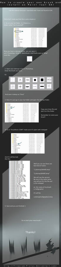 Creat Brush Tutorial SAI